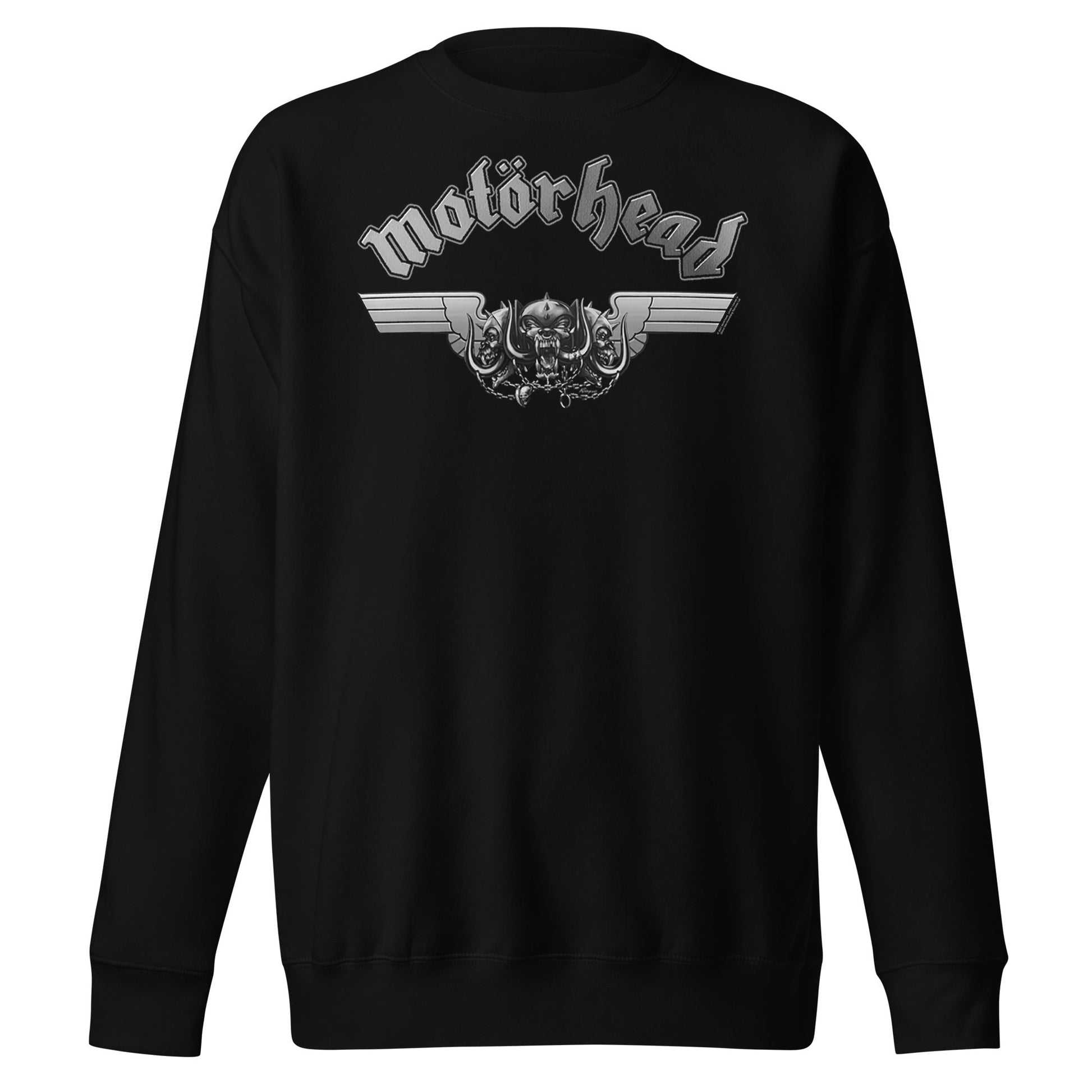 MERCHMOMENT Motorhead - Steel Logo Sweatshirt [Apparel] - Rock Band Apparel