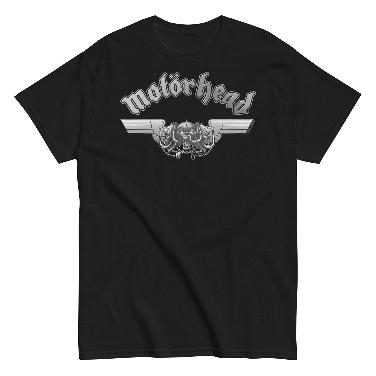MerchMoment Motorhead - Steel Logo T-Shirt [Apparel] Black