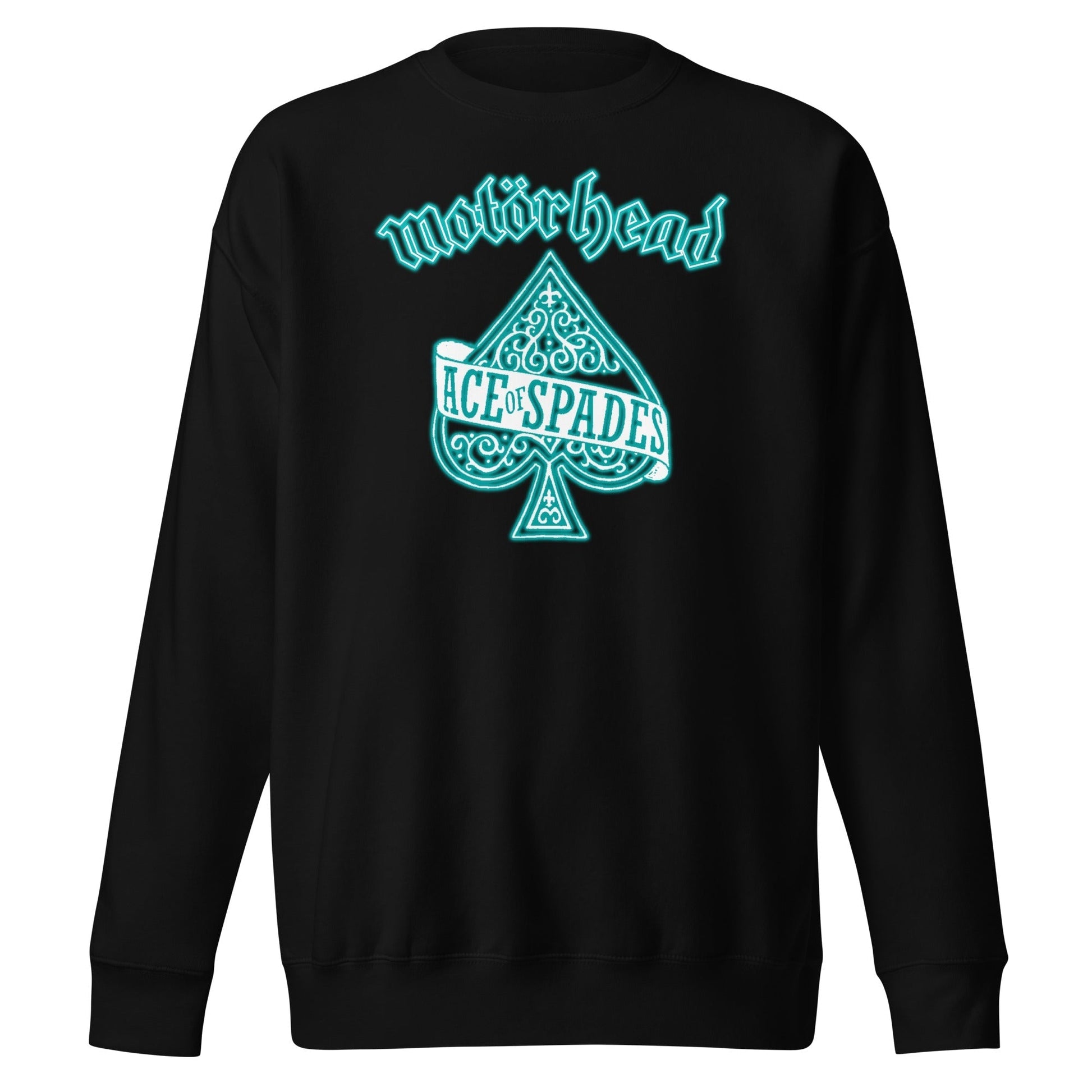 MerchMoment Motorhead - Teal Ace Sweatshirt [Apparel] Black