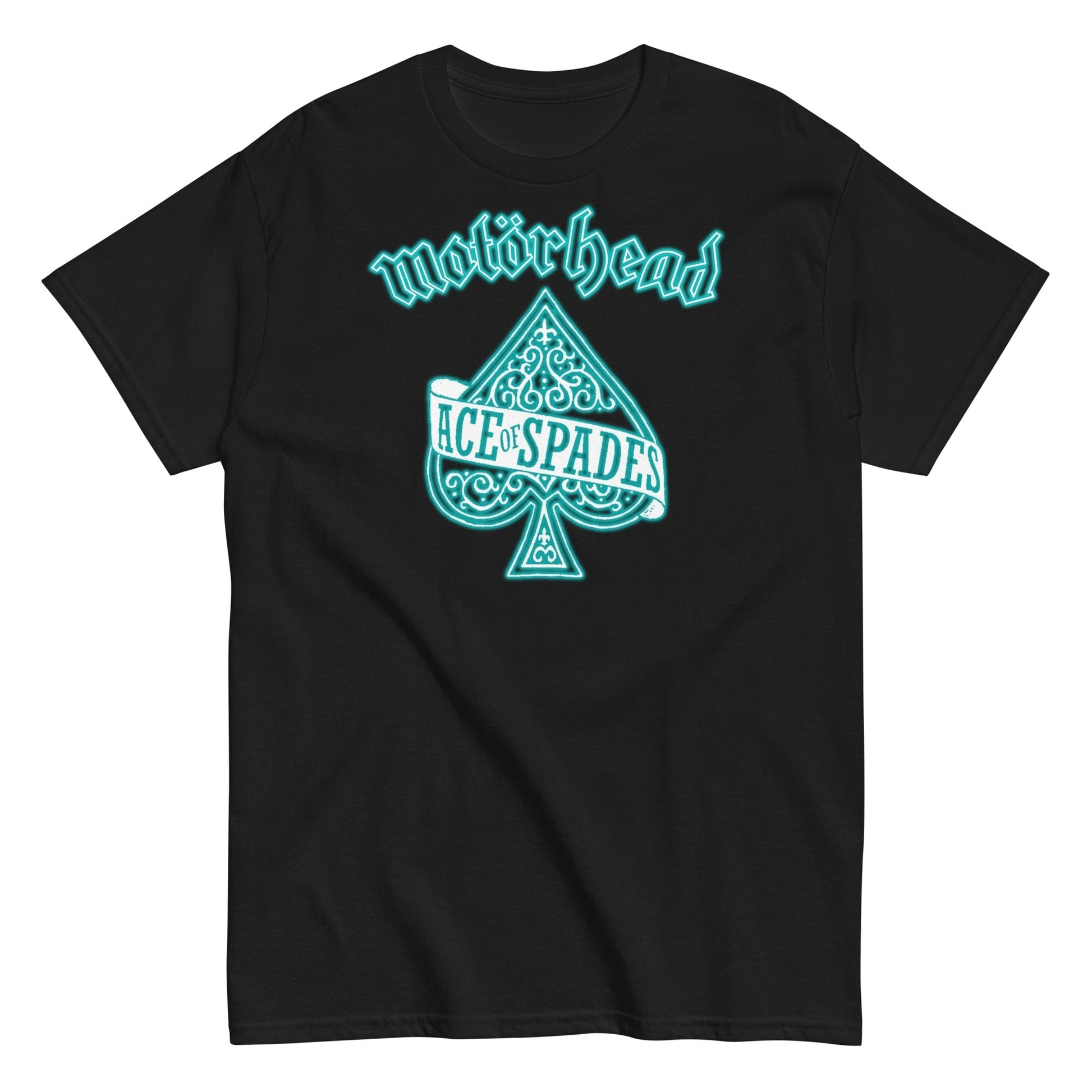 MerchMoment Motorhead - Teal Ace T-Shirt [Apparel] Black