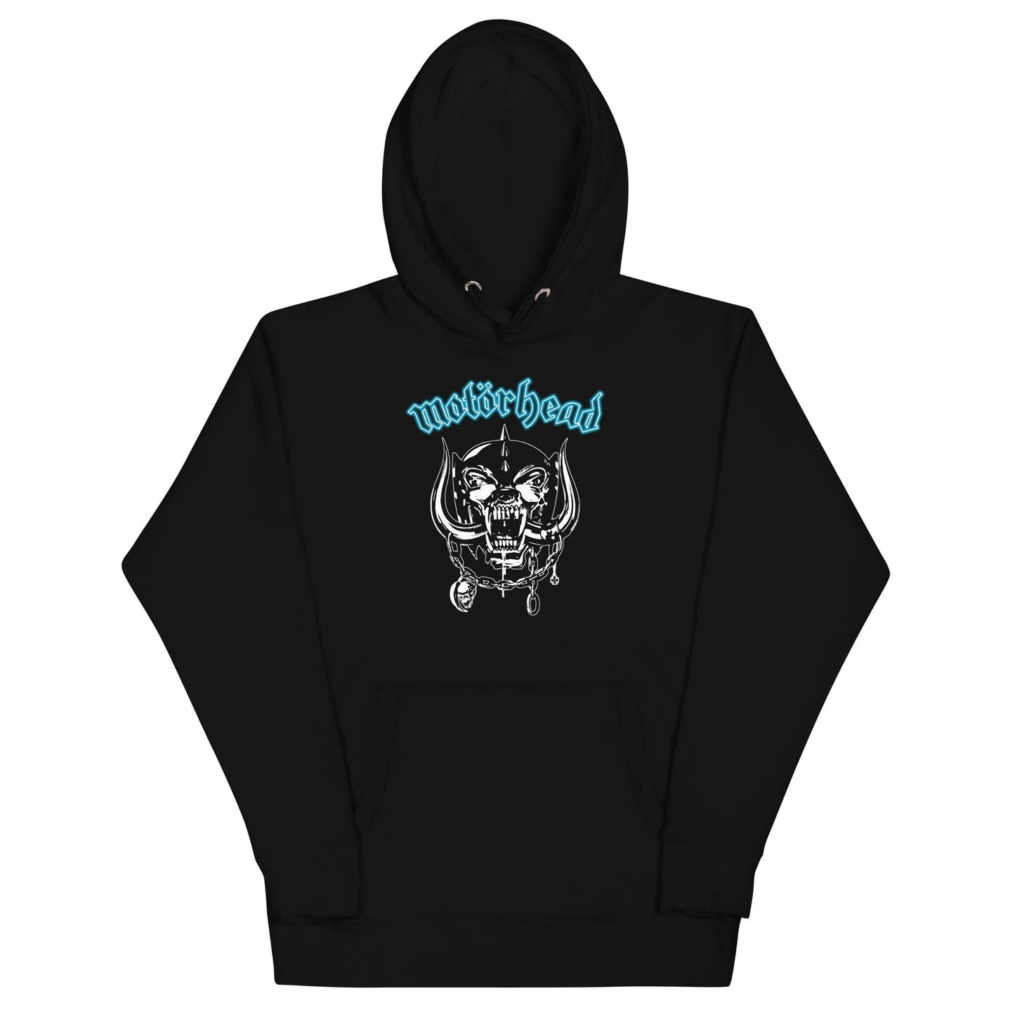 MERCHMOMENT Motorhead - Teal Logo Hoodie [Apparel] - Rock Band Apparel