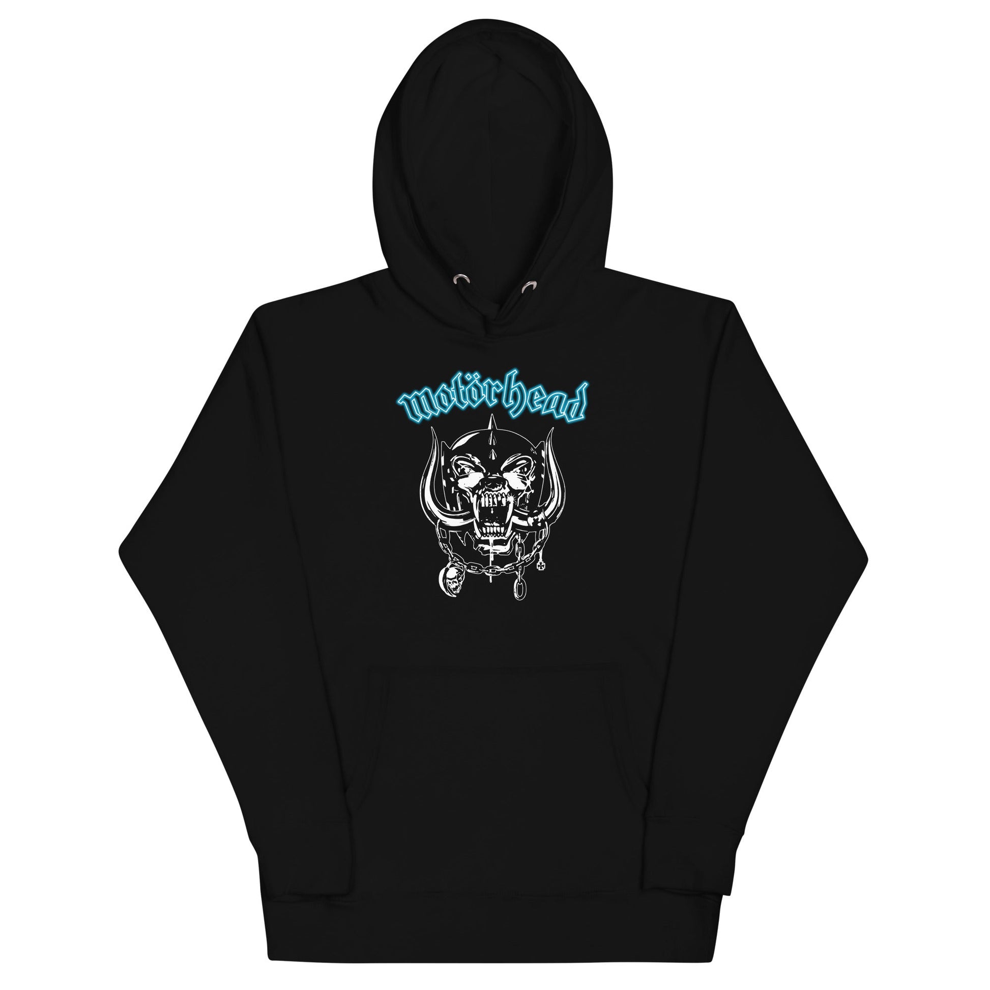 MERCHMOMENT Motorhead - Teal Logo Hoodie [Apparel] - Rock Band Apparel