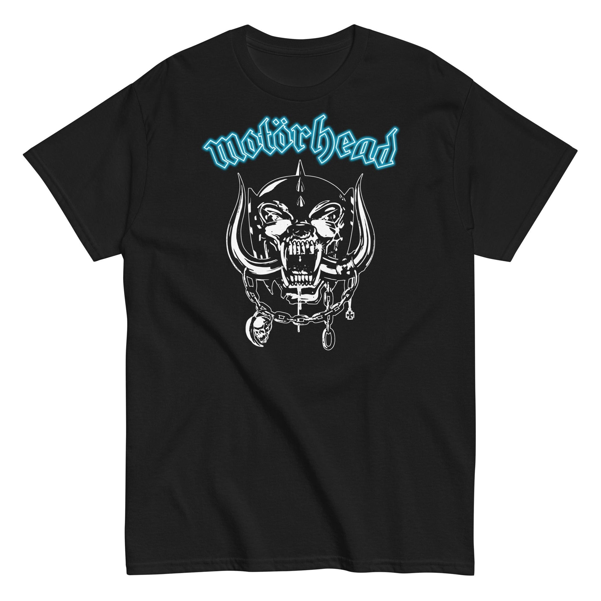 MerchMoment Motorhead - Teal Logo T-Shirt [Apparel] Black