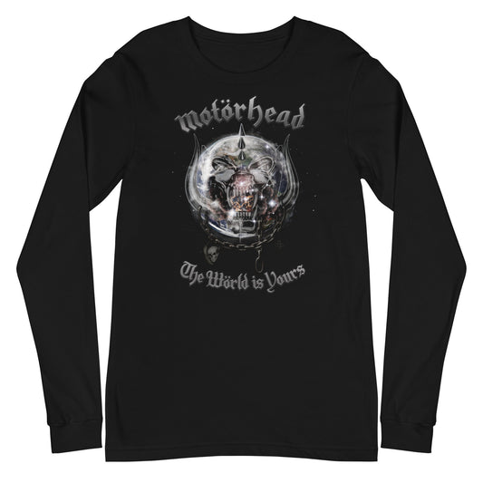 MerchMoment Motorhead - The World is Yours Long Sleeve T-Shirt [Apparel] Black