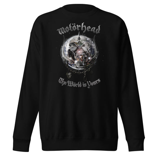 MERCHMOMENT Motorhead - The World is Yours Sweatshirt [Apparel] - Rock Band Apparel