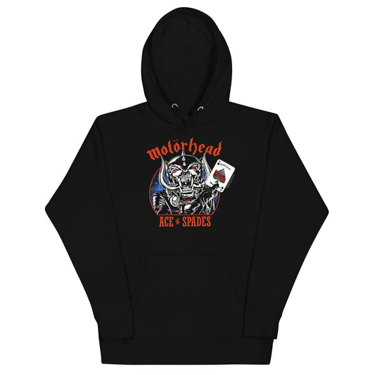 MERCHMOMENT Motorhead - Warpig Ace Hoodie [Apparel] - Rock Band Apparel
