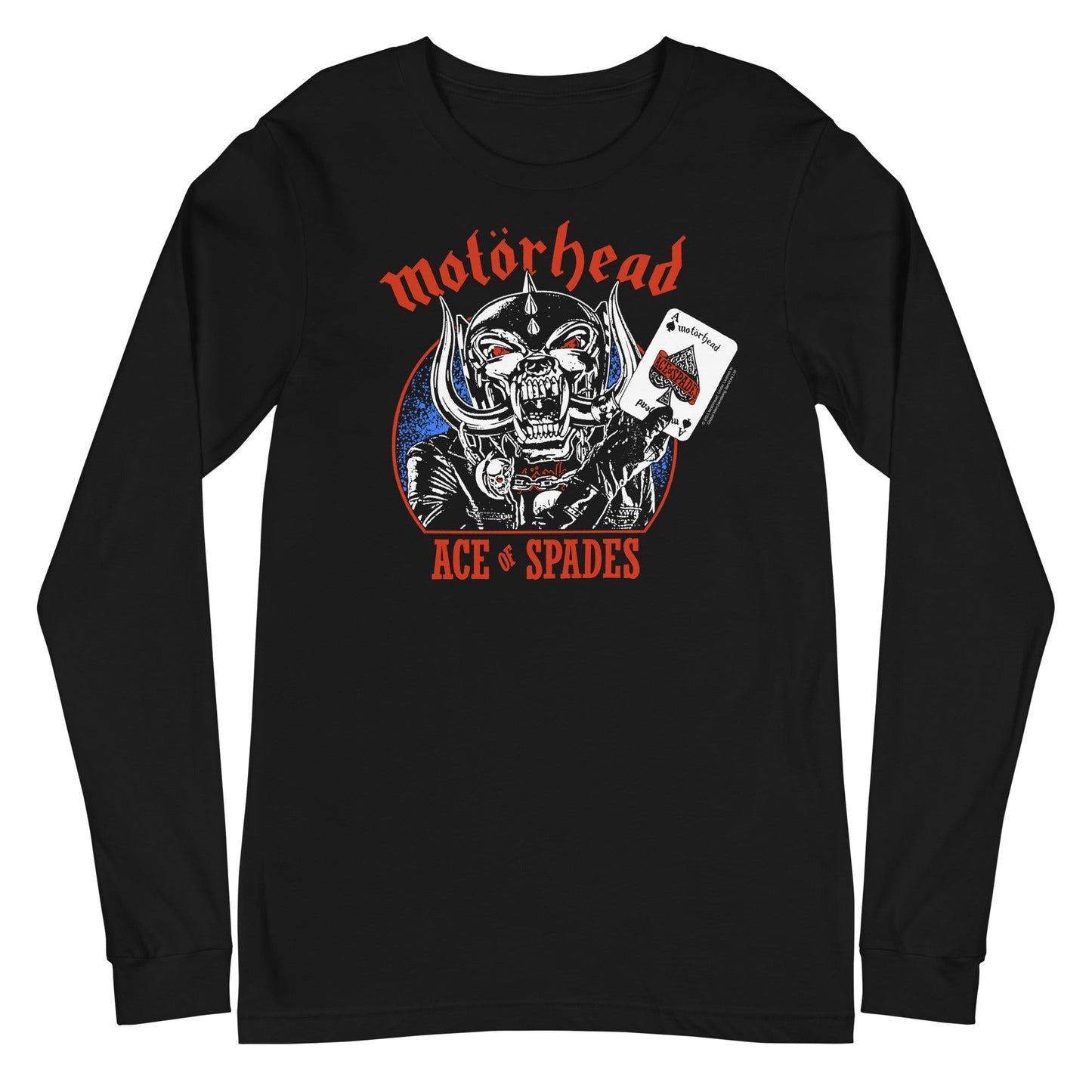 MERCHMOMENT Motorhead - Warpig Ace Long Sleeve T-Shirt [Apparel] - Rock Band Apparel