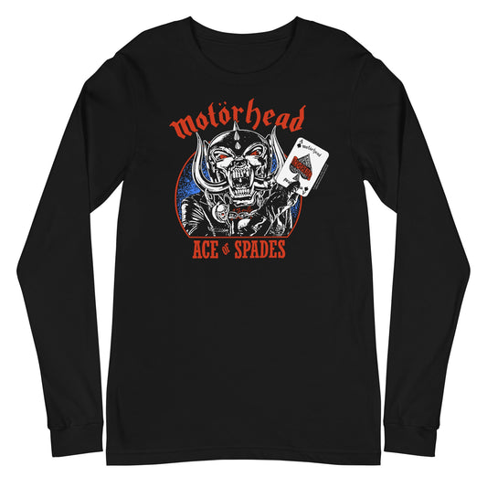 MERCHMOMENT Motorhead - Warpig Ace Long Sleeve T-Shirt [Apparel] - Rock Band Apparel