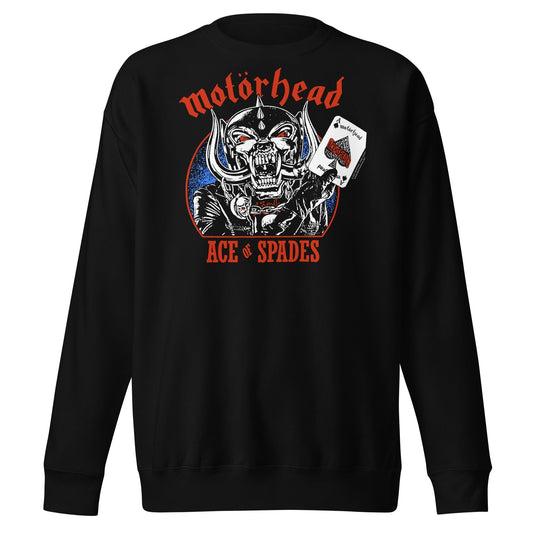 MERCHMOMENT Motorhead - Warpig Ace Sweatshirt [Apparel] - Rock Band Apparel