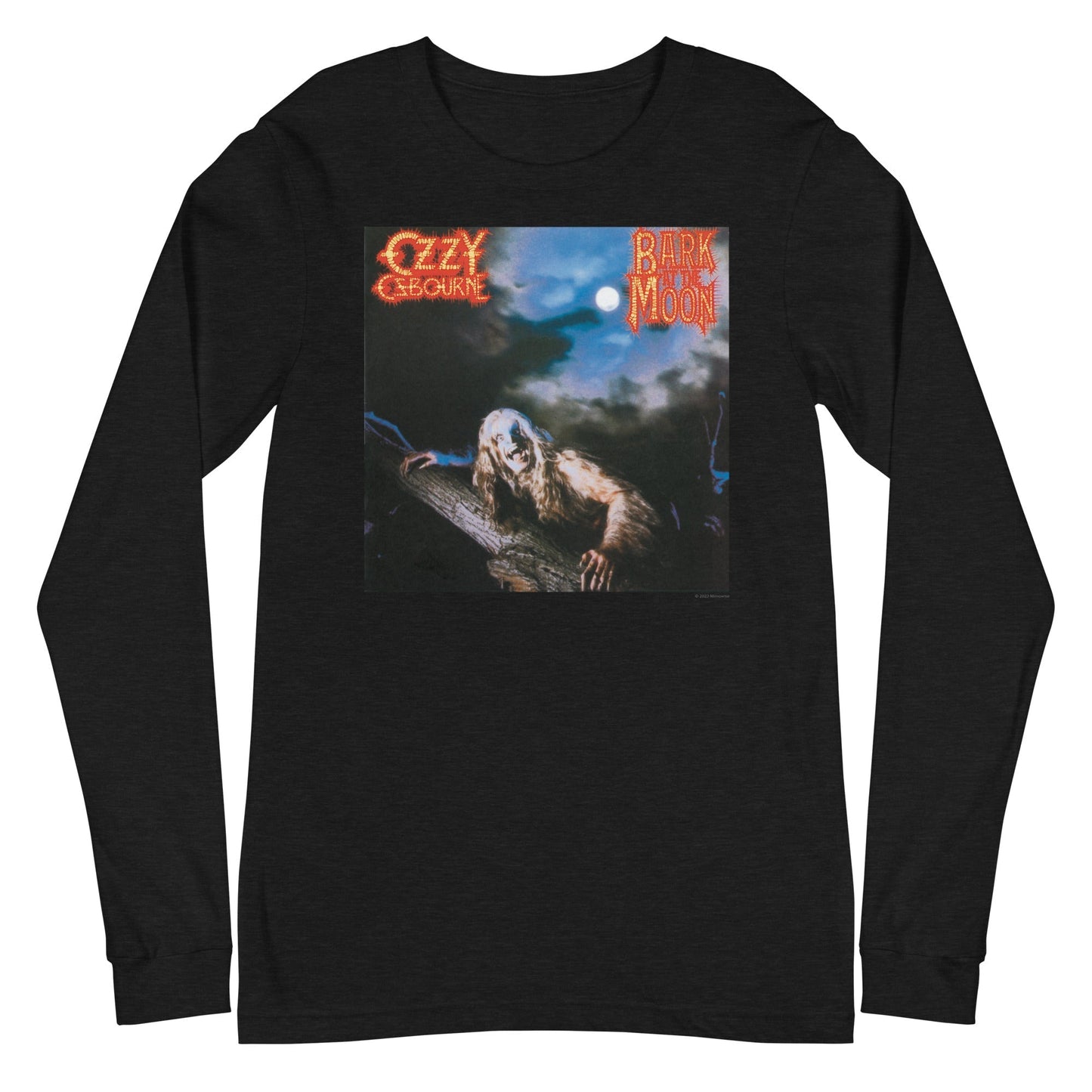 MerchMoment Ozzy Osbourne - Bark at the Moon Long Sleeve T-Shirt [Apparel] Black