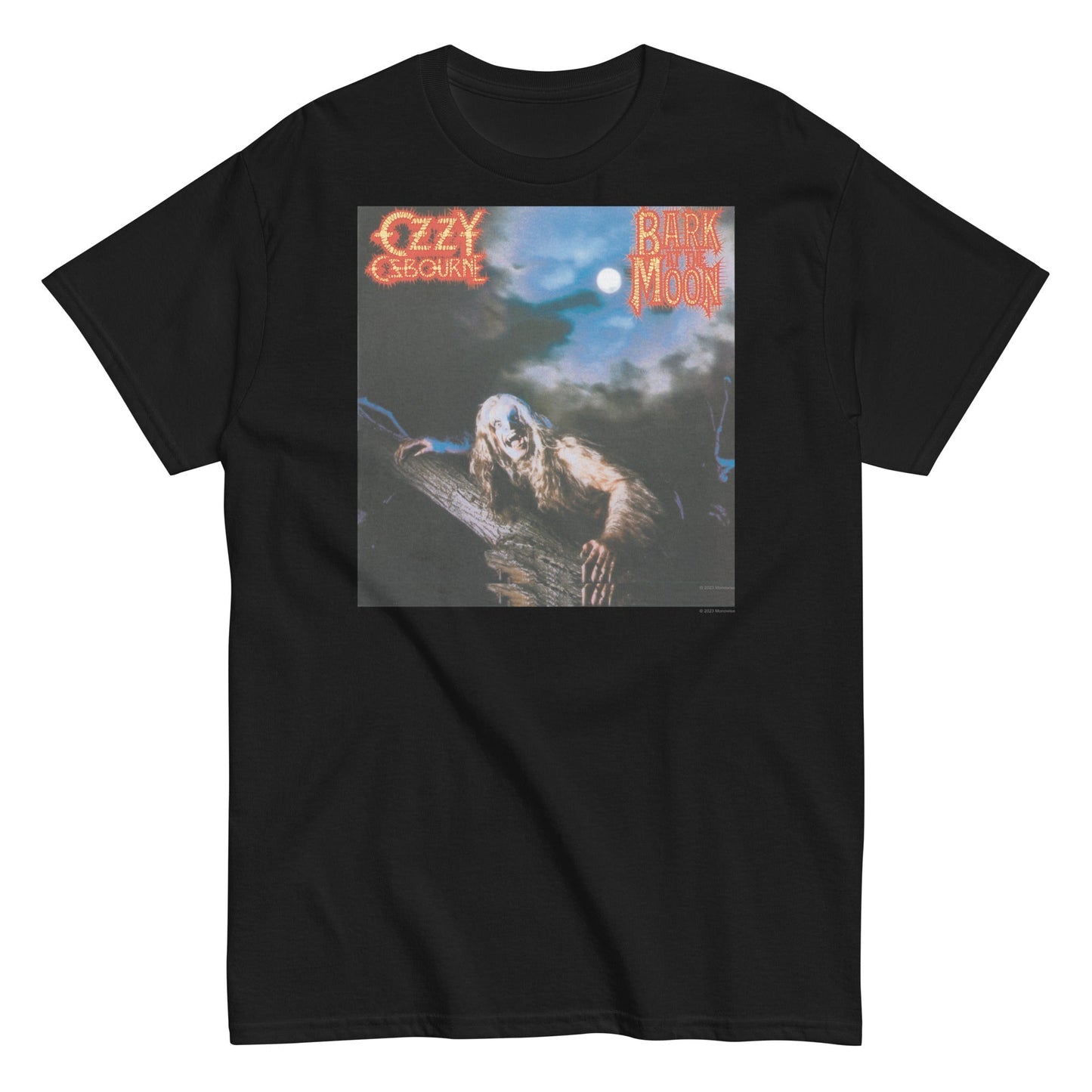 MerchMoment Ozzy Osbourne - Bark at the Moon T-Shirt [Apparel] Black