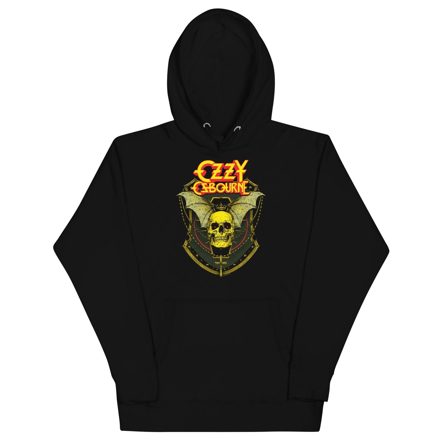 MerchMoment Ozzy Osbourne - Bat Skull Hoodie [Apparel] Black