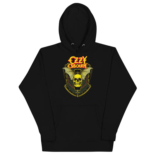 MerchMoment Ozzy Osbourne - Bat Skull Hoodie [Apparel] Black
