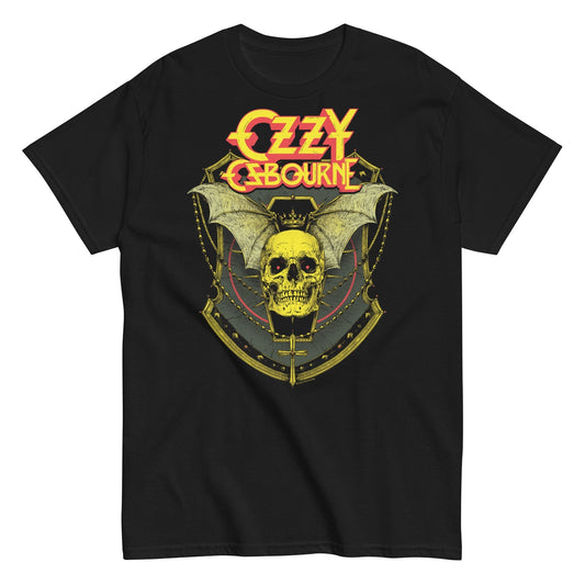 MerchMoment Ozzy Osbourne - Bat Skull T-Shirt [Apparel] Black