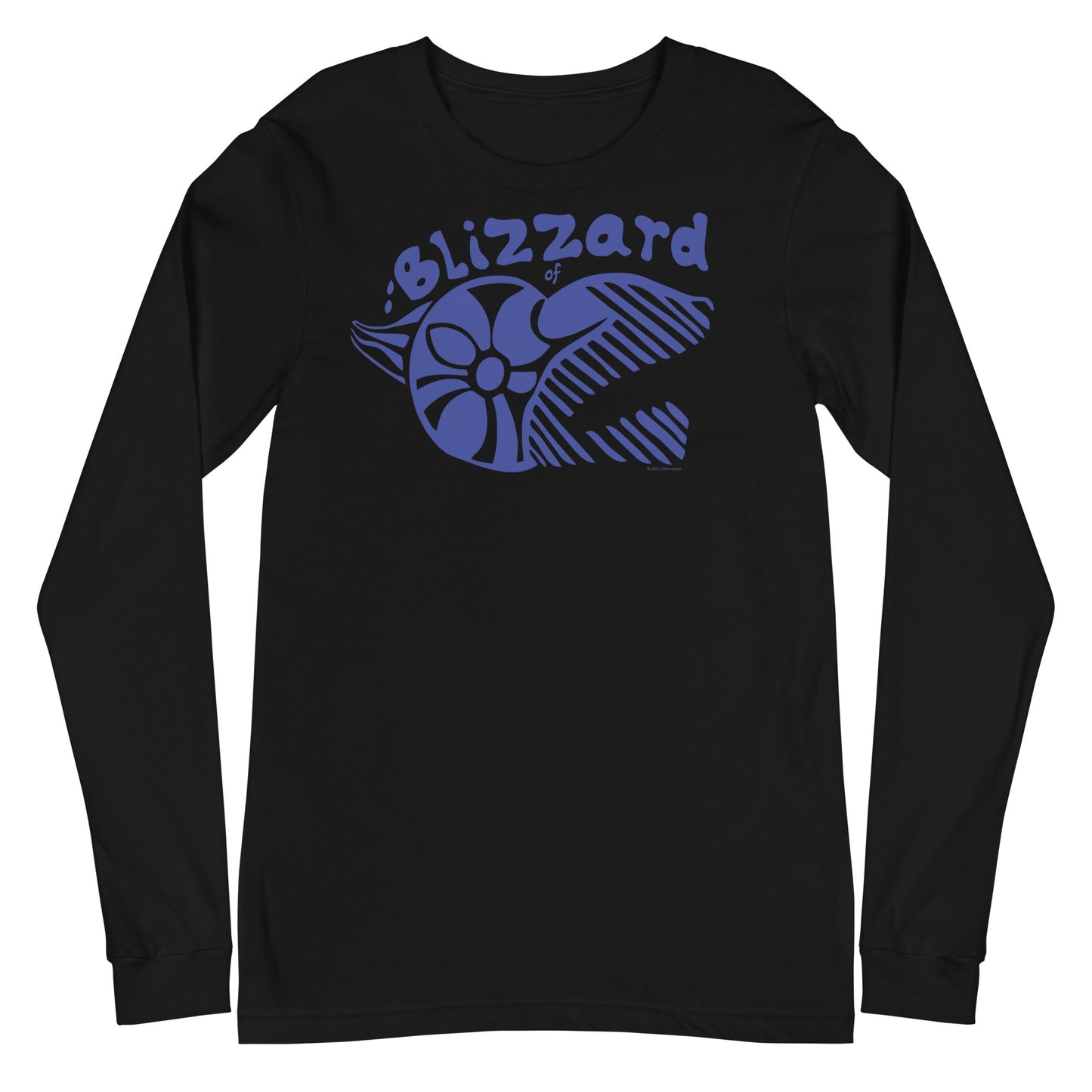 MerchMoment Ozzy Osbourne - Blizzard of Art Long Sleeve T-Shirt [Apparel] Black