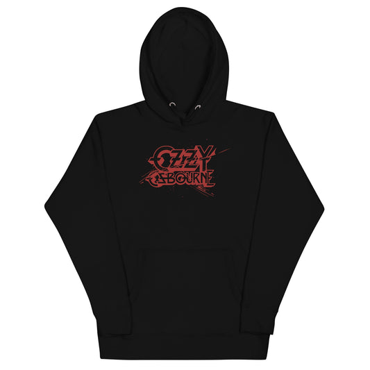 MerchMoment Ozzy Osbourne - Blood Logo Hoodie [Apparel] Black