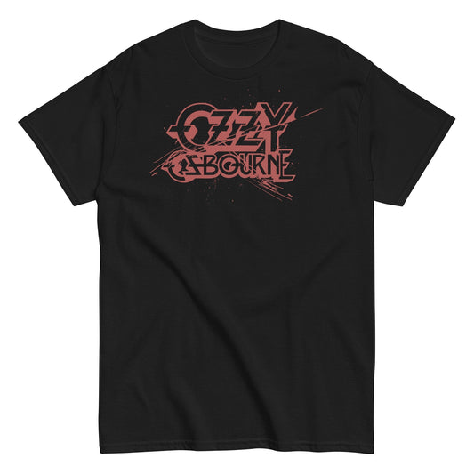 MerchMoment Ozzy Osbourne - Blood Logo T-Shirt [Apparel] Black
