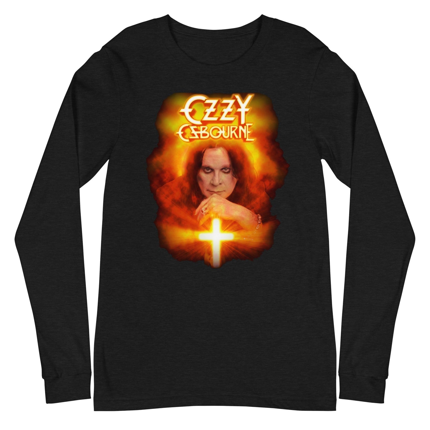 MerchMoment Ozzy Osbourne - Bow Down Long Sleeve T-Shirt [Apparel] Black