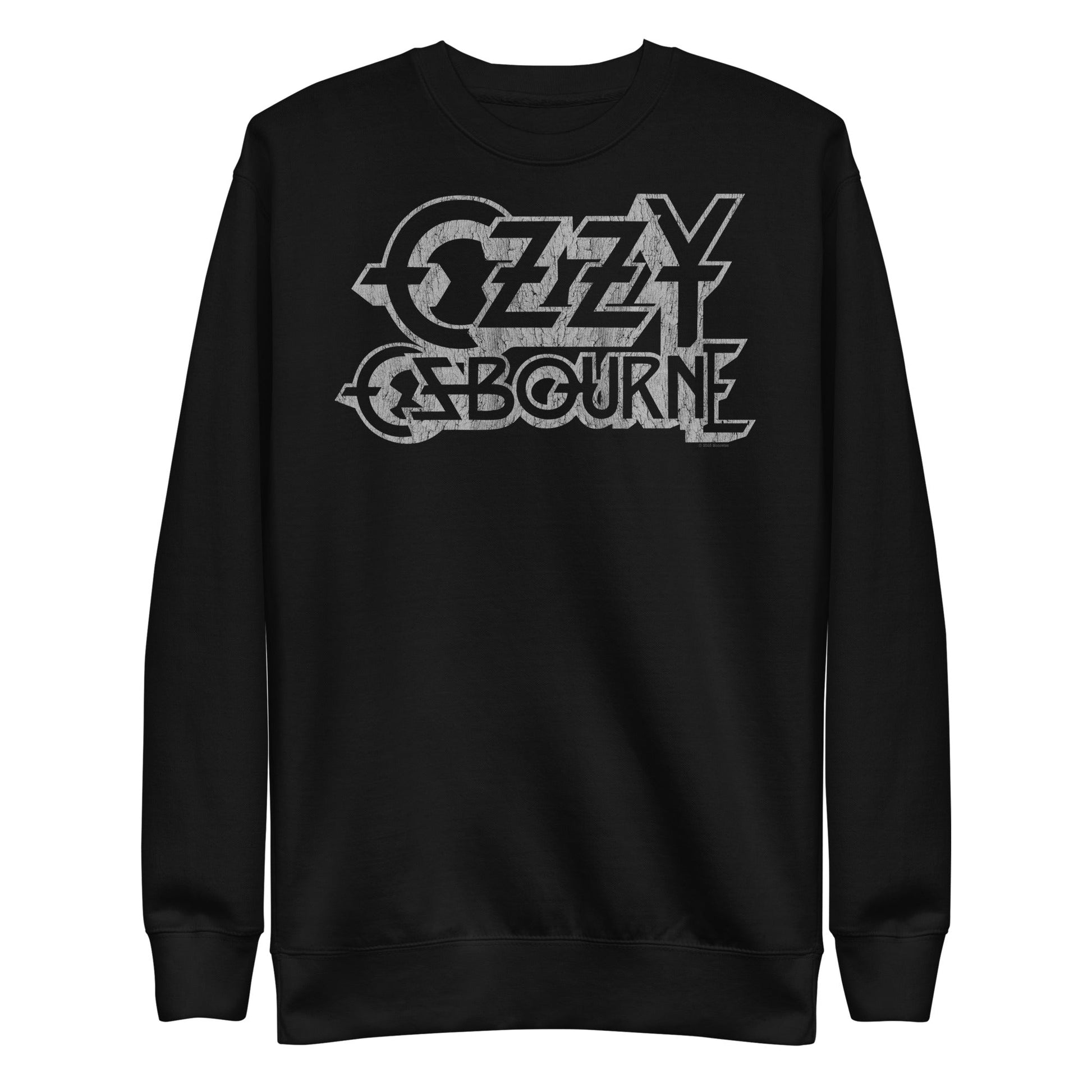 MerchMoment Ozzy Osbourne - Core Logo Sweatshirt [Apparel] Black