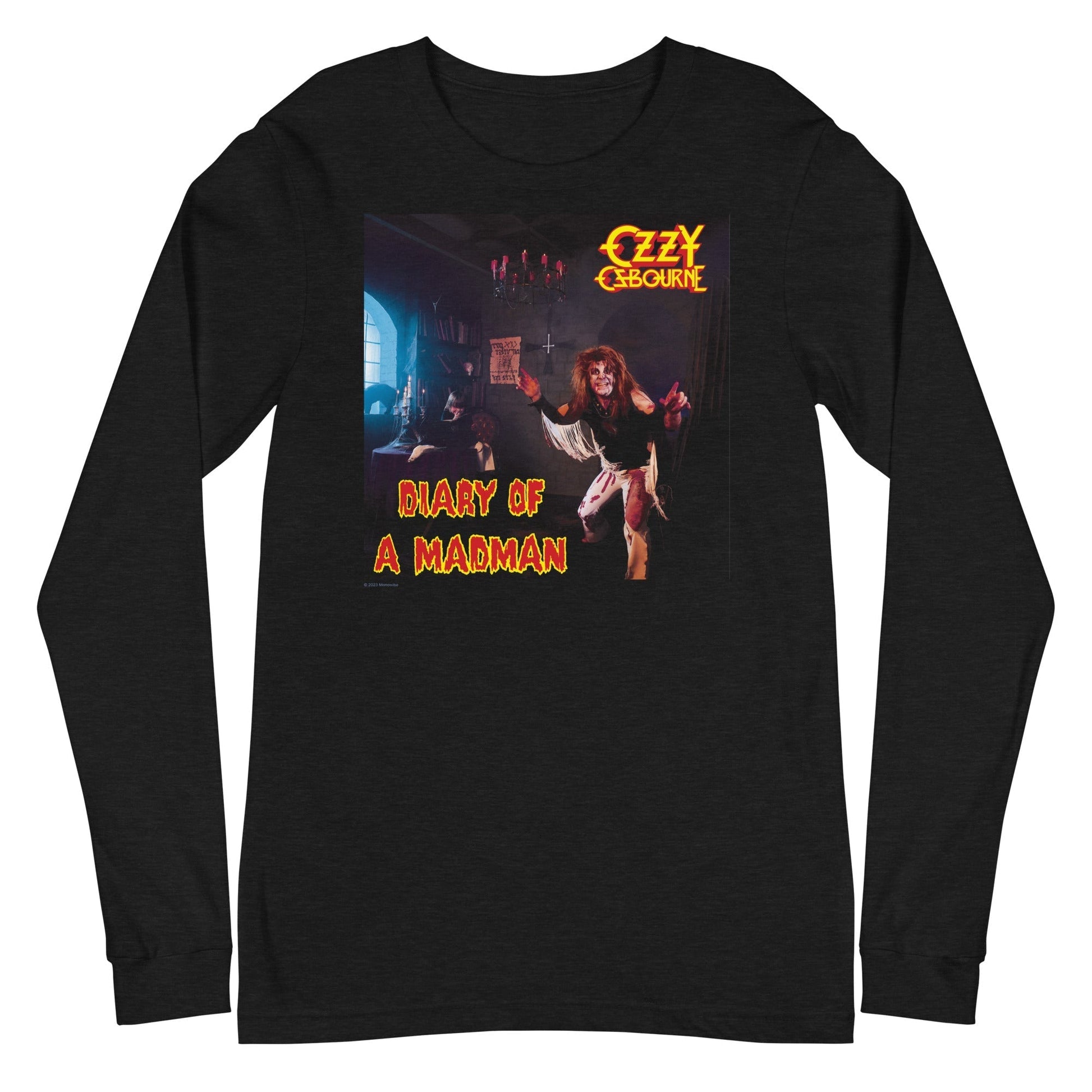 MerchMoment Ozzy Osbourne - Diary of a Madman Long Sleeve T-Shirt [Apparel] Black