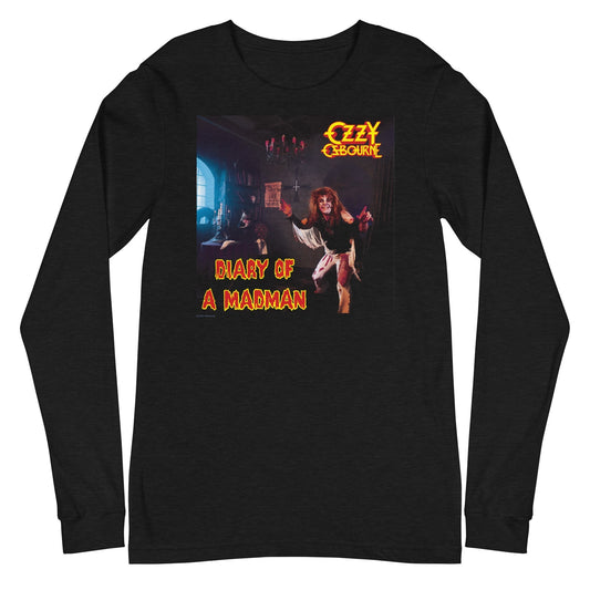 MerchMoment Ozzy Osbourne - Diary of a Madman Long Sleeve T-Shirt [Apparel] Black