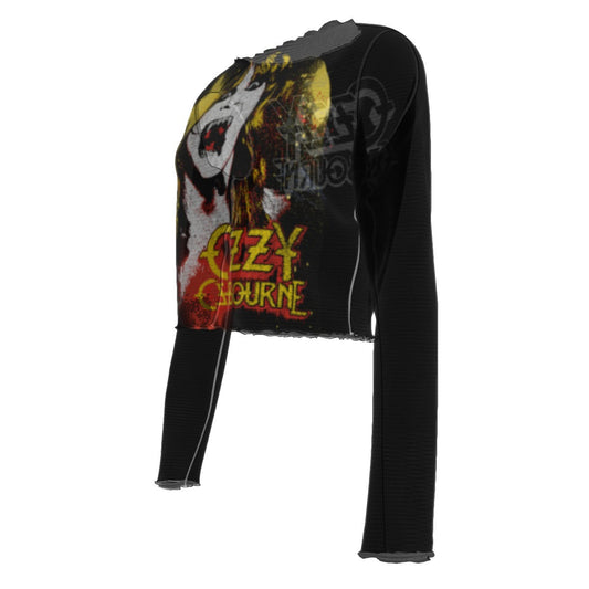 MerchMoment Ozzy Osbourne Drip Women's Mesh Top [Apparel] As Shown