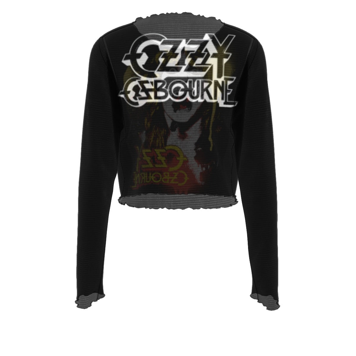 MerchMoment Ozzy Osbourne Drip Women's Mesh Top [Apparel] As Shown