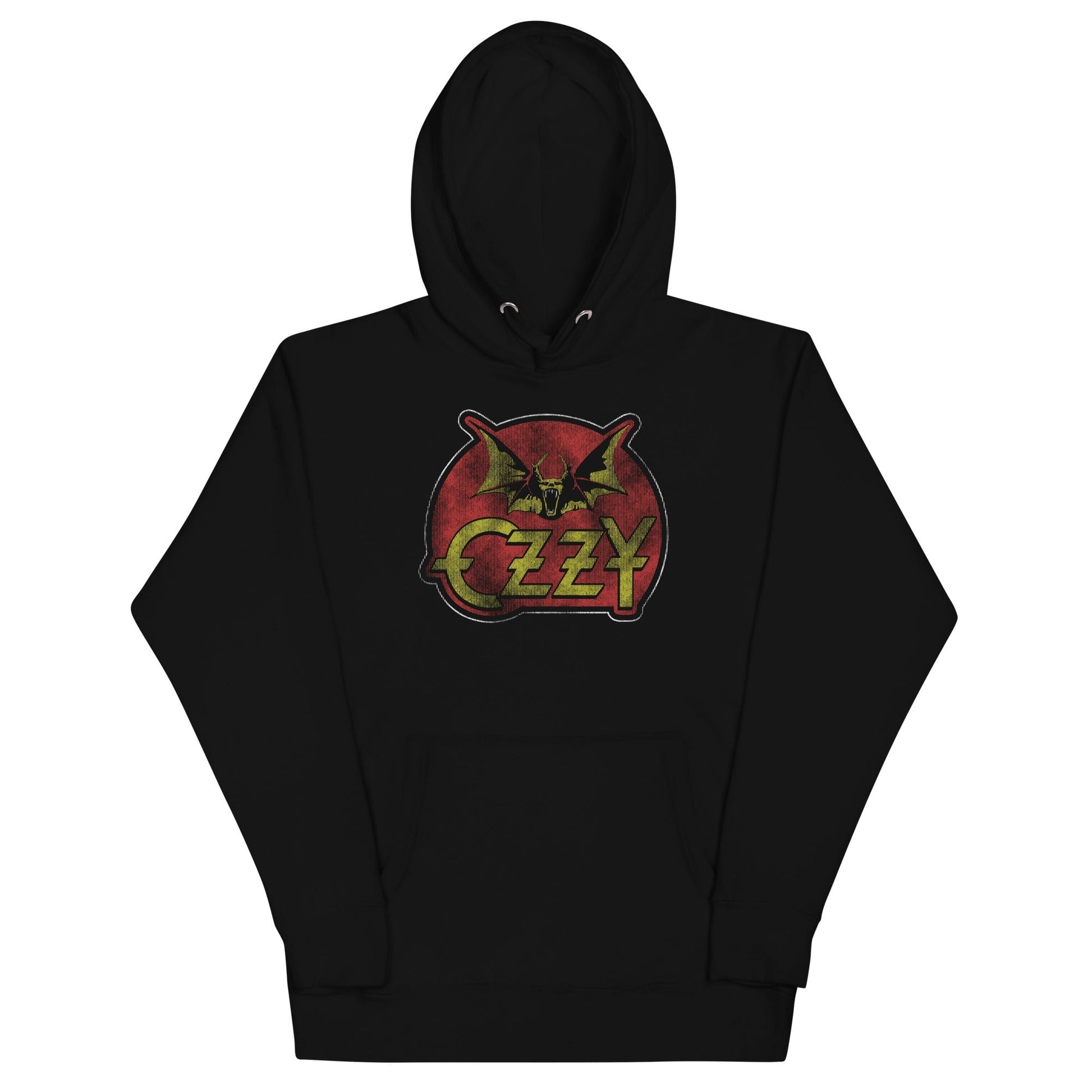 MerchMoment Ozzy Osbourne - Flaming Bat Hoodie [Apparel] Black