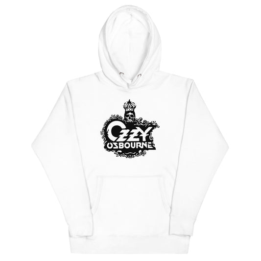 MerchMoment Ozzy Osbourne - Gilded Logo Hoodie [Apparel] White