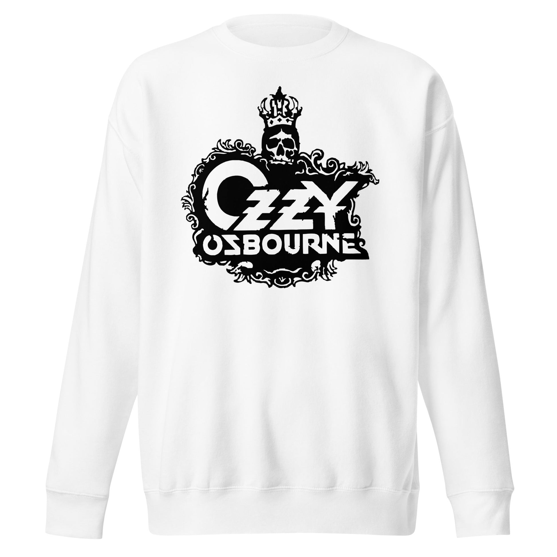 MerchMoment Ozzy Osbourne - Gilded Logo Sweatshirt [Apparel] White