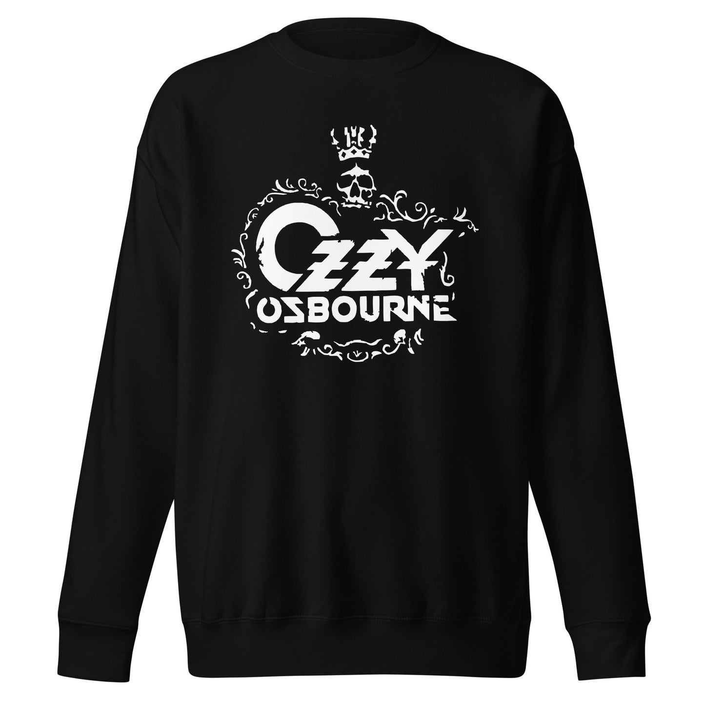 MerchMoment Ozzy Osbourne - Gilded Skull Sweatshirt [Apparel] Black