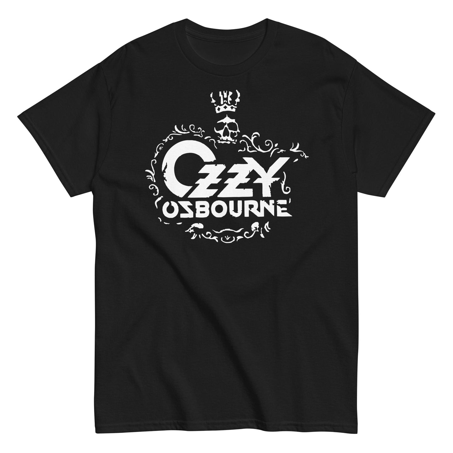 MERCHMOMENT Ozzy Osbourne - Gilded Skull T-Shirt [Apparel] - Rock Band Apparel