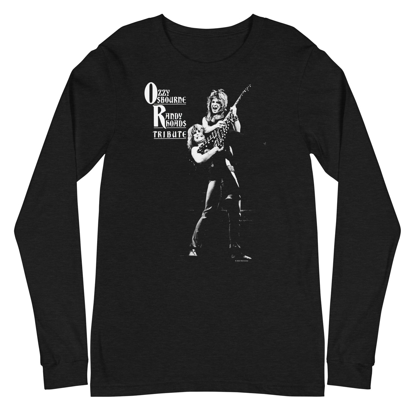 MerchMoment Ozzy Osbourne - Guitar Long Sleeve T-Shirt [Apparel] Black
