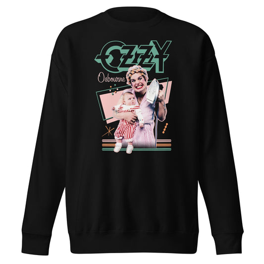 MerchMoment Ozzy Osbourne - Mrs. Ozzy Sweatshirt [Apparel] Black