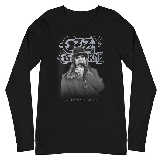MerchMoment Ozzy Osbourne - Ordinary Man Long Sleeve T-Shirt [Apparel] Black