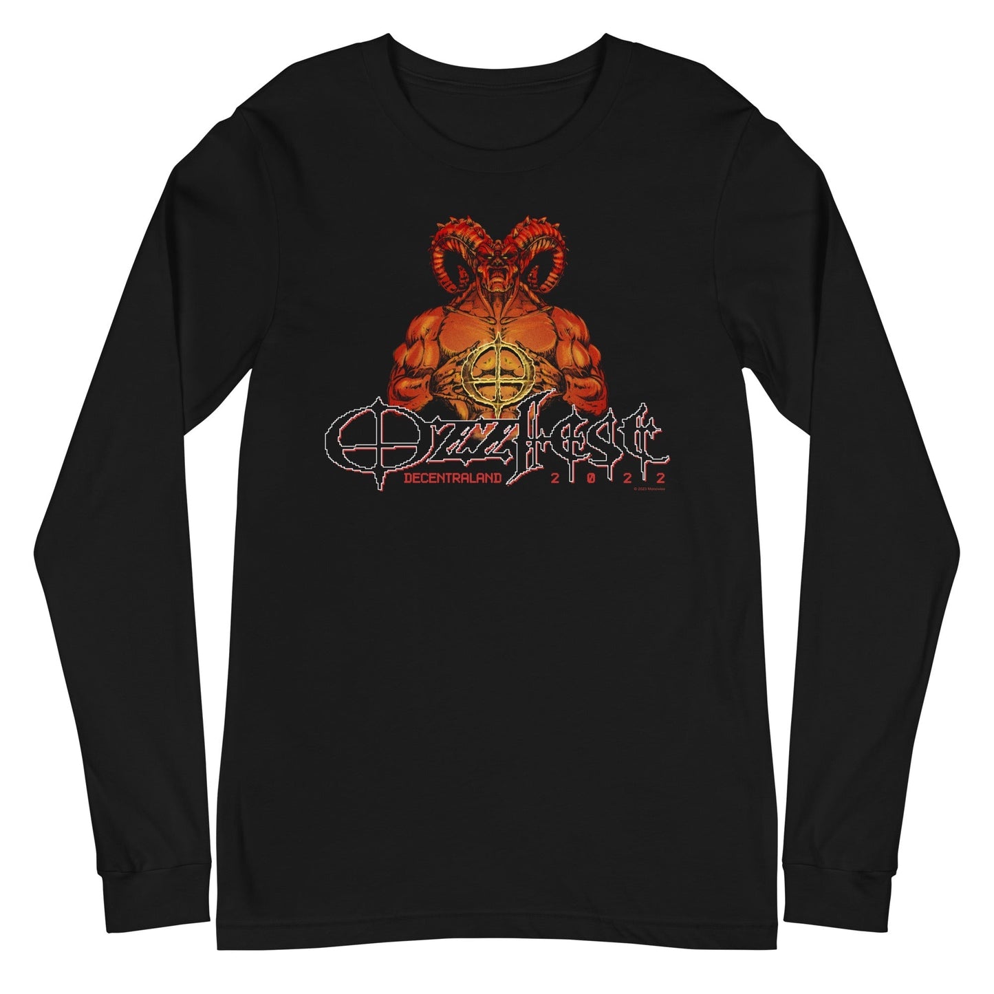 MERCHMOMENT Ozzy Osbourne - Ozzfest Long Sleeve T-Shirt [Apparel] - Rock Band Apparel