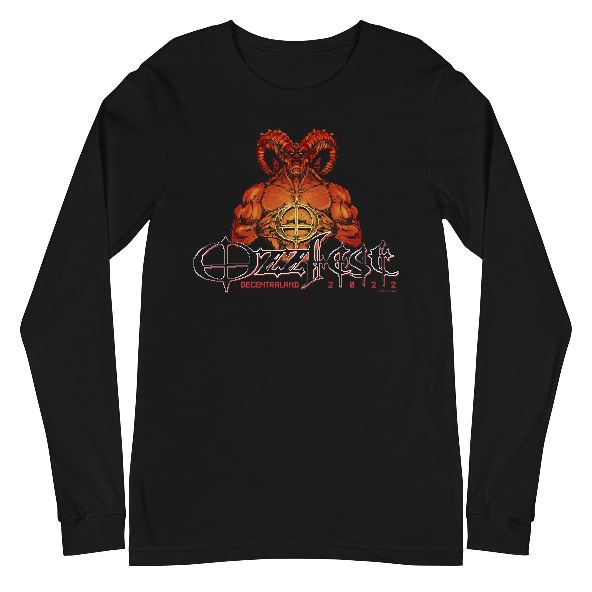 MERCHMOMENT Ozzy Osbourne - Ozzfest Long Sleeve T-Shirt [Apparel] - Rock Band Apparel