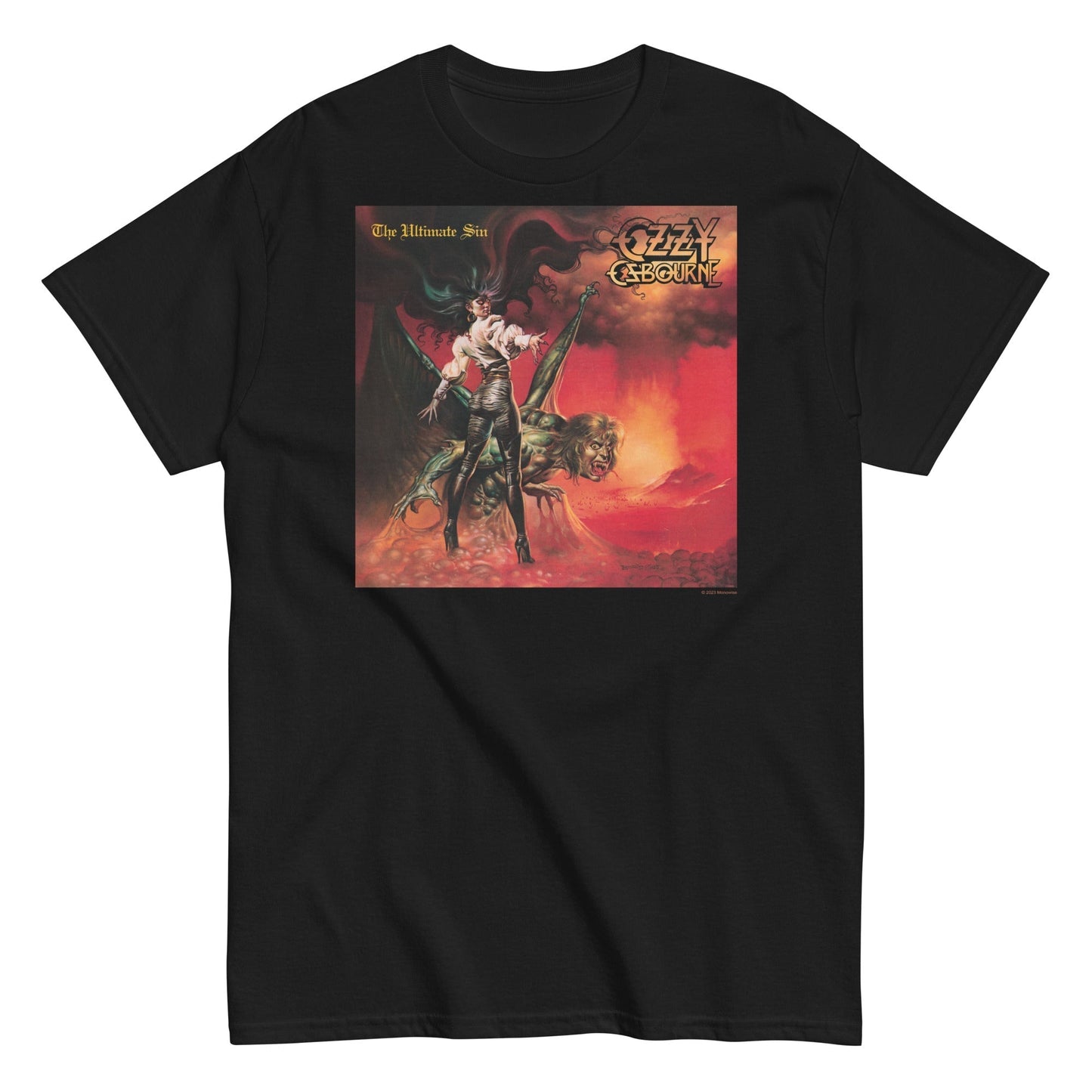 MERCHMOMENT Ozzy Osbourne - Prince of Darkness T-Shirt [Apparel] - Rock Band Apparel