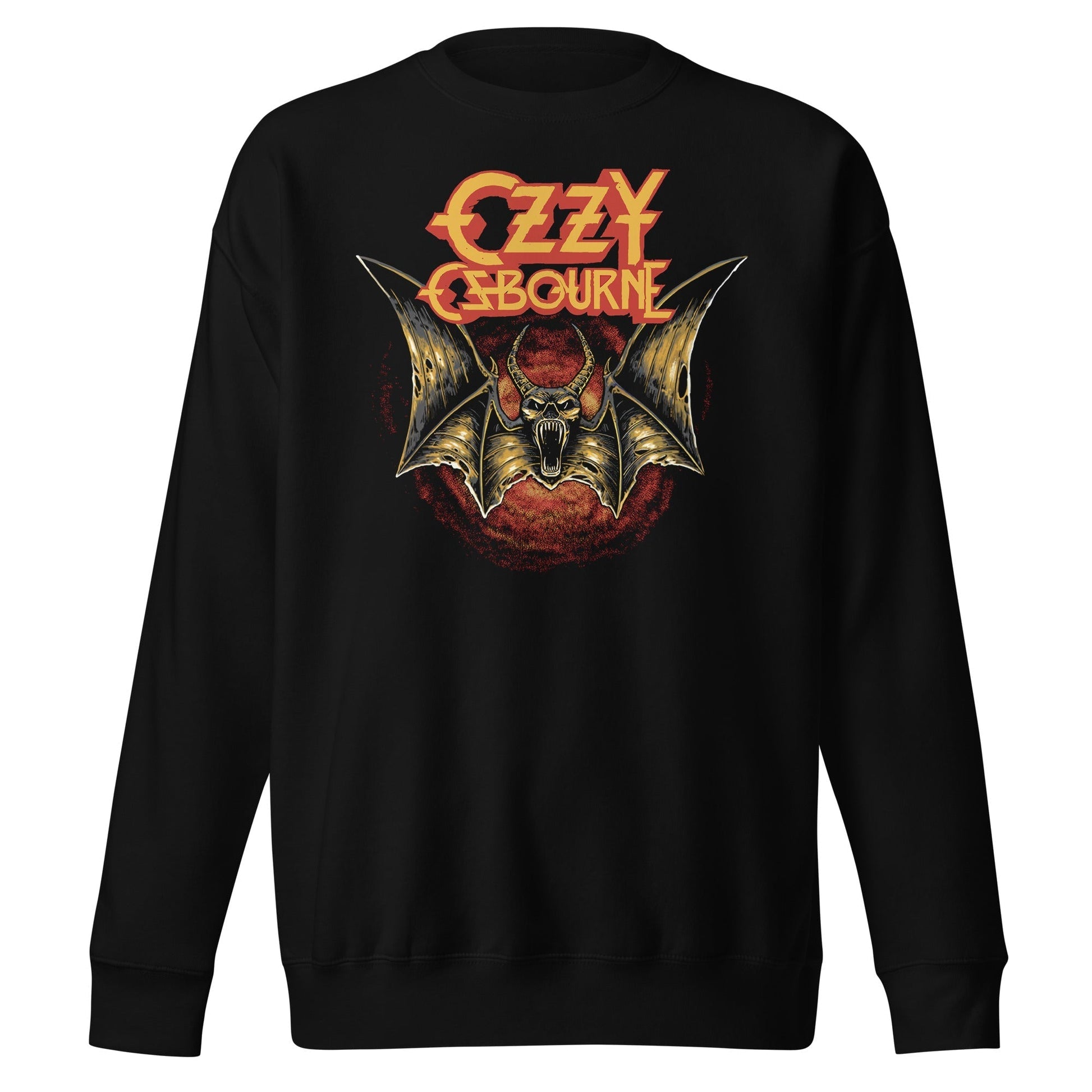 MERCHMOMENT Ozzy Osbourne - Screaming Bat Sweatshirt [Apparel] - Rock Band Apparel