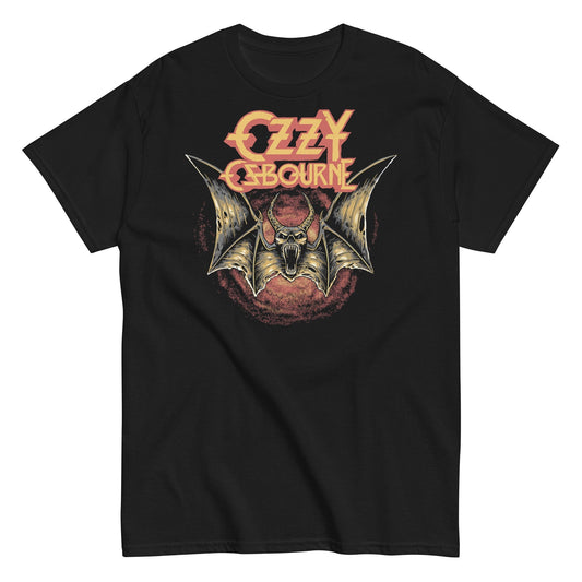 MerchMoment Ozzy Osbourne - Screaming Bat T-Shirt [Apparel] Black