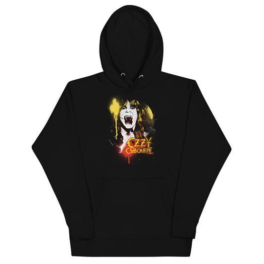 MerchMoment Ozzy Osbourne - Screaming Hoodie [Apparel] Black