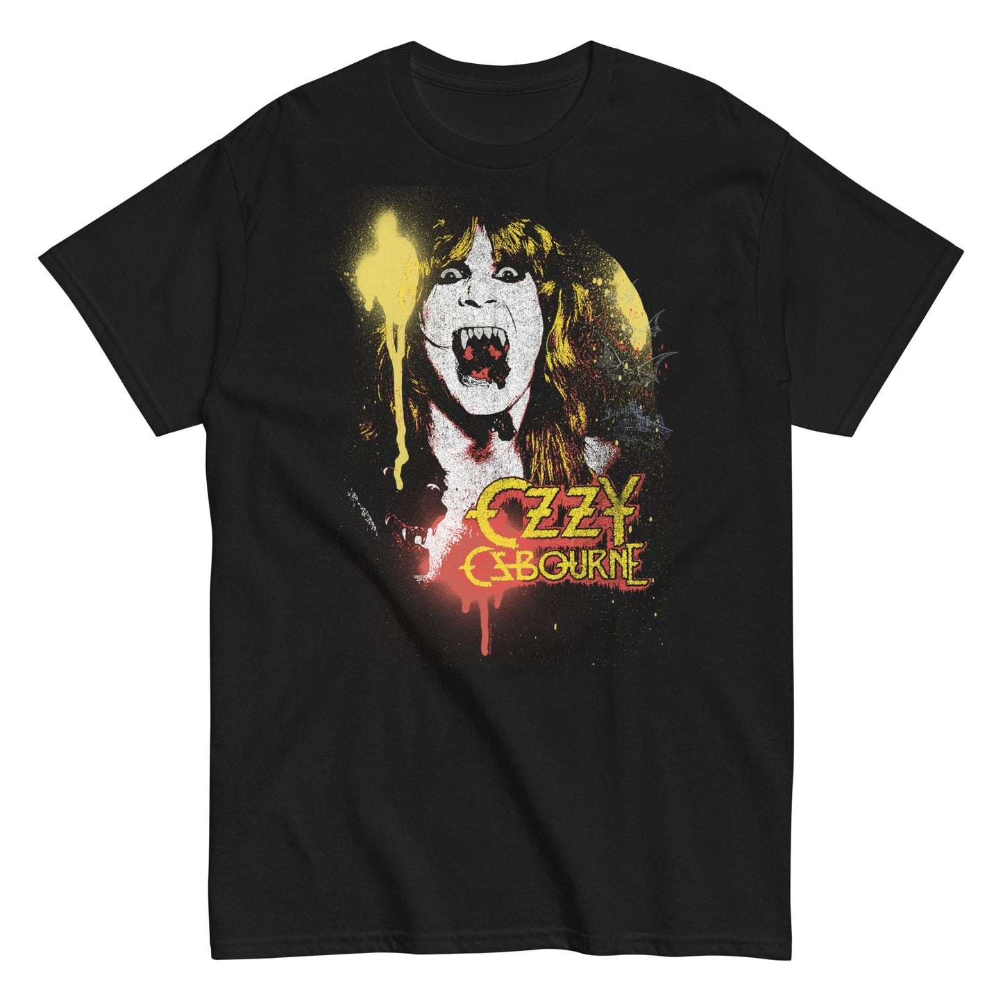 MerchMoment Ozzy Osbourne - Screaming T-Shirt [Apparel] Black