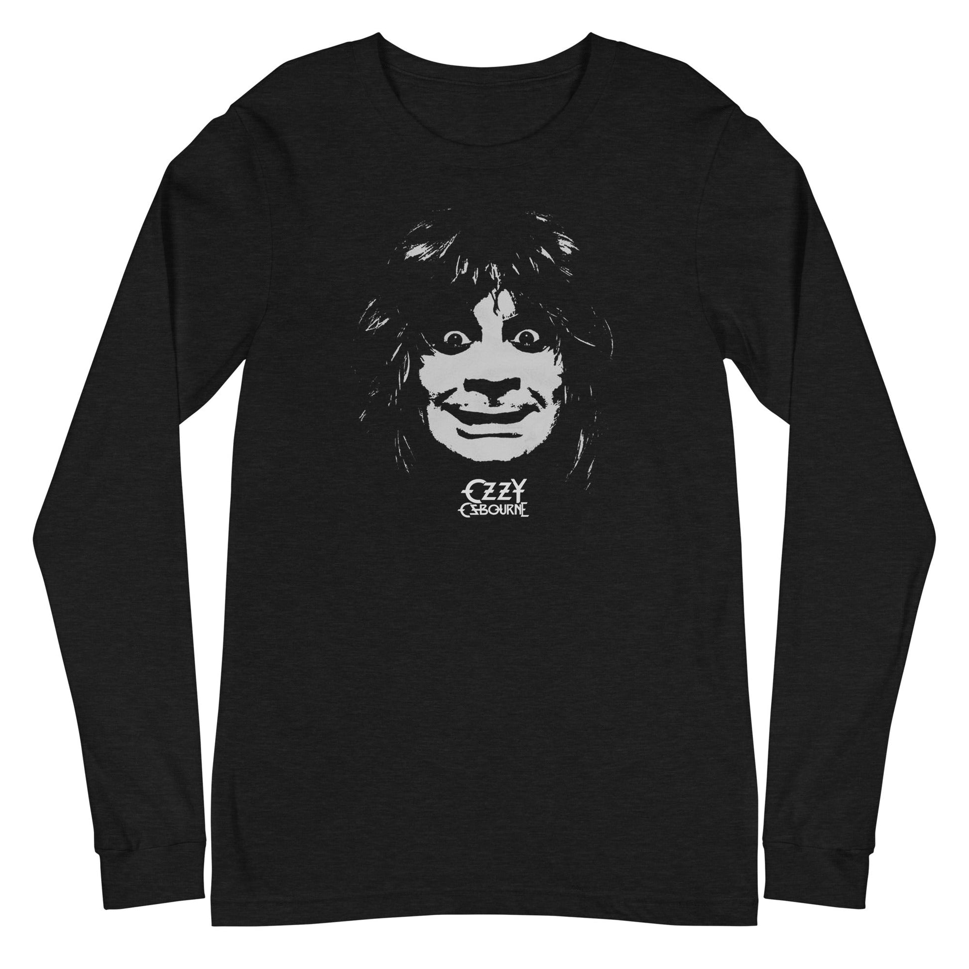 MERCHMOMENT Ozzy Osbourne - Smile Long Sleeve T-Shirt [Apparel] - Rock Band Apparel