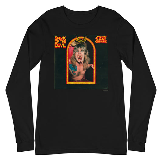 MerchMoment Ozzy Osbourne - Speak of the Devil Long Sleeve T-Shirt [Apparel] Black