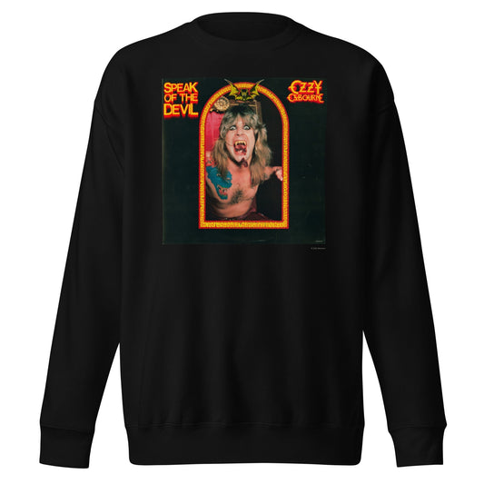 MerchMoment Ozzy Osbourne - Speak of the Devil Sweatshirt [Apparel] Black