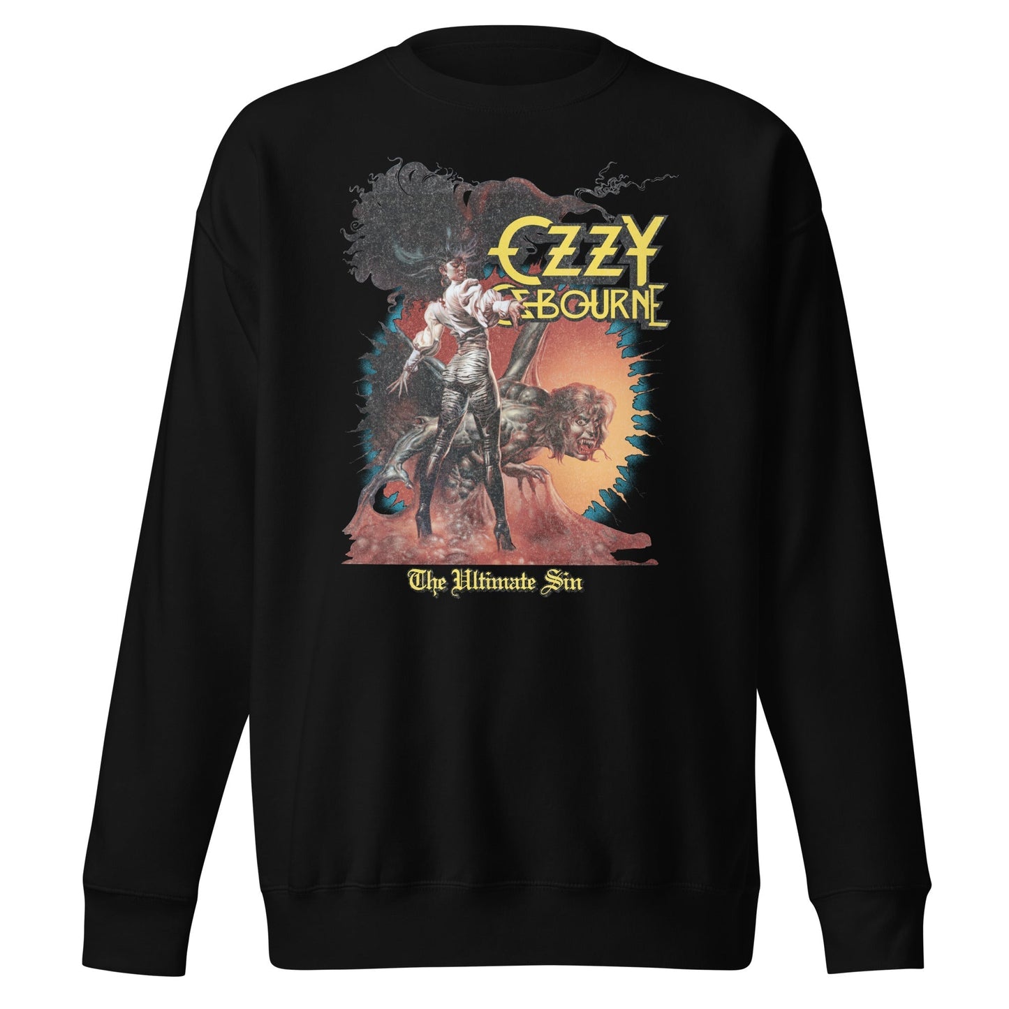 MerchMoment Ozzy Osbourne - The Ultimate Sin Sweatshirt [Apparel] Black