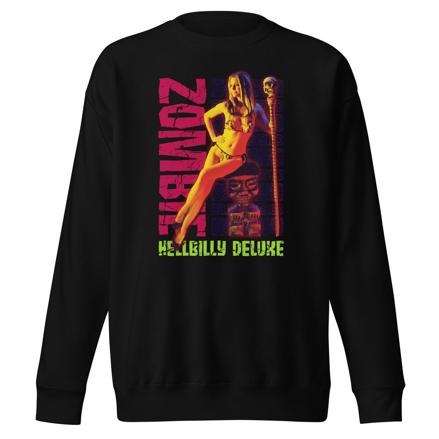 MerchMoment Rob Zombie - Bikini Sweatshirt [Apparel] Black
