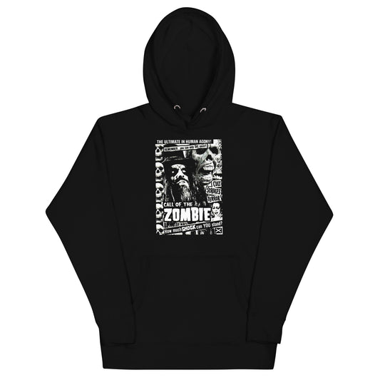 MERCHMOMENT Rob Zombie - Black and White Hoodie [Apparel] - Rock Band Apparel