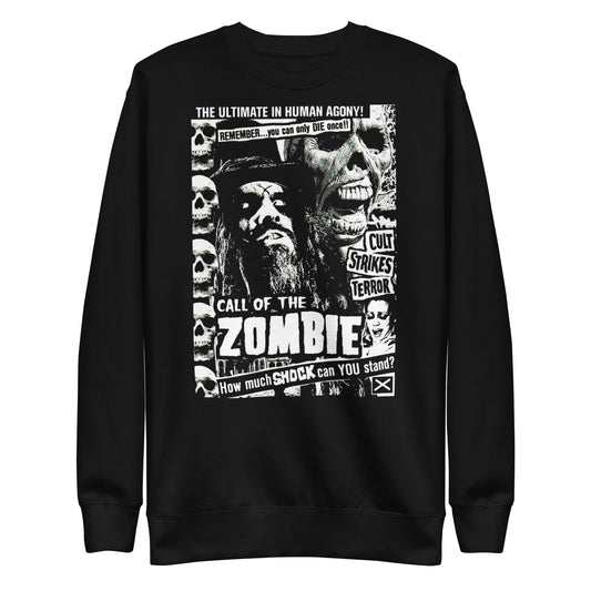 MERCHMOMENT Rob Zombie - Black and White Sweatshirt [Apparel] - Rock Band Apparel