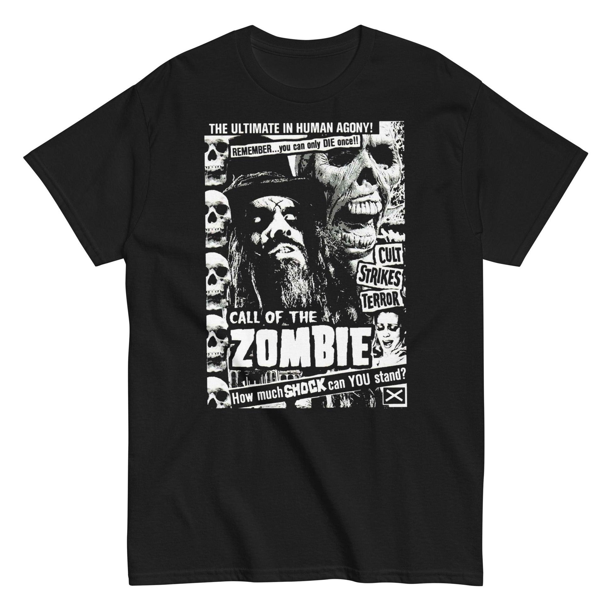 MERCHMOMENT Rob Zombie - Black and White T-Shirt [Apparel] - Rock Band Apparel